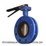 Dn150 U Type Wafer Ductile Iron Butterfly Valves