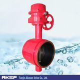 Trench Type (grooved) Butterfly Valve with Signal