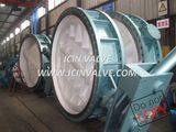 Butterfly Valve with a Hydraulic Silencer