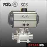 Stainless Steel Pneumatic High Purity 3piece Ball Valve (JN-BLV1001)