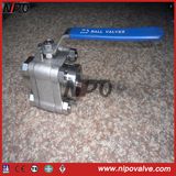 Three Pieces Threaded Ball Valve