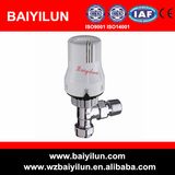 UK Automatic Trv 15mm Angled Radiator Valve