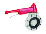 PVC/Pph/PVDF/FRPP Butterfly Valves JIS/DIN/ANSI/Bs Standards