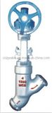 Y Type High Pressure Butt Welding Globe Valve (J65Y-1500lb-NPS4'')