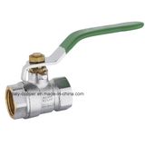 Forged Brass Ball Valve with Steel Handle (AV1007)