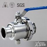 Stainless Steel Sanitary Non Retention Ball Valve