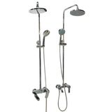 Round Head Bathroom Bath Shower Set