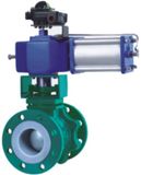 Pneumatic V-Type Adjusting Ball Valve