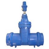 Double Socket End Resilient Seat Gate Valve for PVC