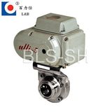 Tri Clamp Sanitary Electric Butterfly Valve