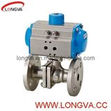 Flange Ball Valve with Pneumatic Actuator