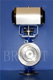 Pneumatic Triple- Eccentric Butterfly Valve