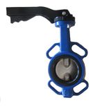 Cast Iron Wafer Butterfly Valve with Metal Seat