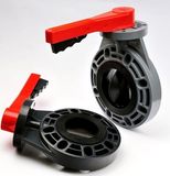 Plastic Butterfly Valve/PVC Butterfly Valve/Worm Gear Butterfly Valve