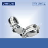 4 Port Valve, Sanitary Multiport Diaphragm Valve for Pharmaceutical