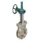 High Quality Bevel Gear Slurry Knife Gate Valve