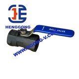 Thread 1PC Wcb/Carbon Steel 1000wog Ball Valve