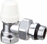 Angle Brass Radiator Valve with Plastic Handle