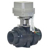 2 Way PVC Electric Actuated Ball Valve