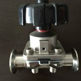 Clamped Ss316L Sanitary Diaphragm Valve