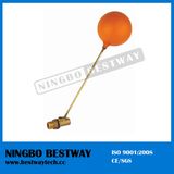 Forged Brass Floating Ball Valve with Plastic Ball (BW-F02)