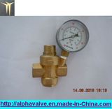 Brass Pressure Reducing Valve with Watch (a. 0208)