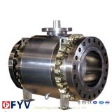 China Best API 6D 3 Piece Flange Ball Valve