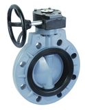 CPVC Worm-Gear Butterfly Valve /CPVC Butterfly Valve (D371X-6C)