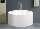 Round Big One Piece Acrylic Bathtub