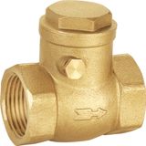 Vertical Brass Spring Check Valve Size 1/2