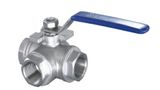 Syainless Steel Ball Valve (Female 3 Way Ball Valve)