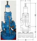 Sell Dp27 Pilot Operated Pressure Reducing Valve