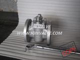 Cast Steel 3 Way Plug Valve (X43F)