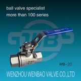 DIN 2-PC Female Threaded Manual Ball Valve 1000 Wog