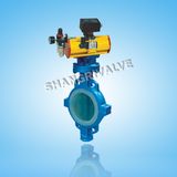 Pneumatic Wafer Butterfly Valve (Tyep: D671F46)