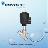 Pneumatic Angle Seat Valve Thread