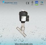 Welded Pneumatic Angle Seat Valve, Pneumatic Angle Piston Valve