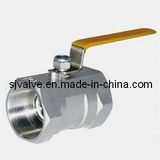 CE Stainless Steel 1 Piece Ball Valve