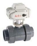 Electric PVC Ball Valve with Actuator