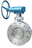 API Double Eccentric CF8 Cast Steel Butterfly Valve