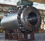 The Pipeline of Large Diameter Steel Ball Valve