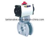 Pneumatic Thin Ball Valve (Q671F)