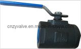 2PC NPT Forged Steel Ball Valve with Class800lb