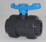 Plastic PVC Double True Union Ball Valve