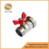 Butterfly Handle Brass Body Stop Valve (TFB-010-01)