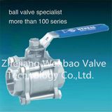 3PC Socket Weld CF8 CF8m Ball Valve