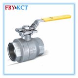 2PCS NPT 304 Material Screwed End Ball Valve