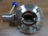 Sanitary Butterfly Valve for Bio-Pharmaceutical