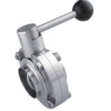 DIN Sanitarywelded Stainless Steel Butterfly Valve (DYT-06)