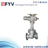 API 6D/600 Cast Steel Electric Actutor Gate Valve